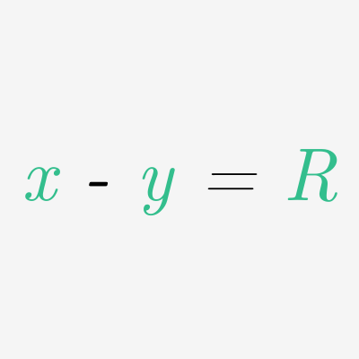 First Degree Subtraction